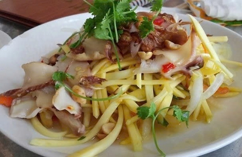 Gỏi xoài ốc giác ảnh 5