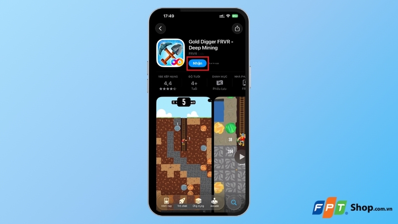 Tải Gold Digger FRVR trên iPhone/iPad
