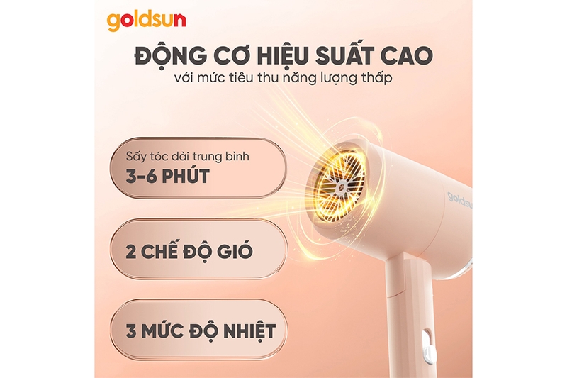 Máy sấy tóc Goldsun GHD2006 (hình 2)