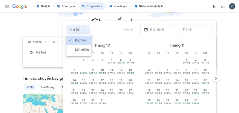 google Flights 6