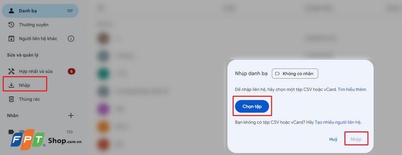 Google Contacts 9