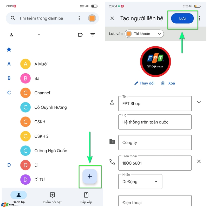 Google Contacts 3