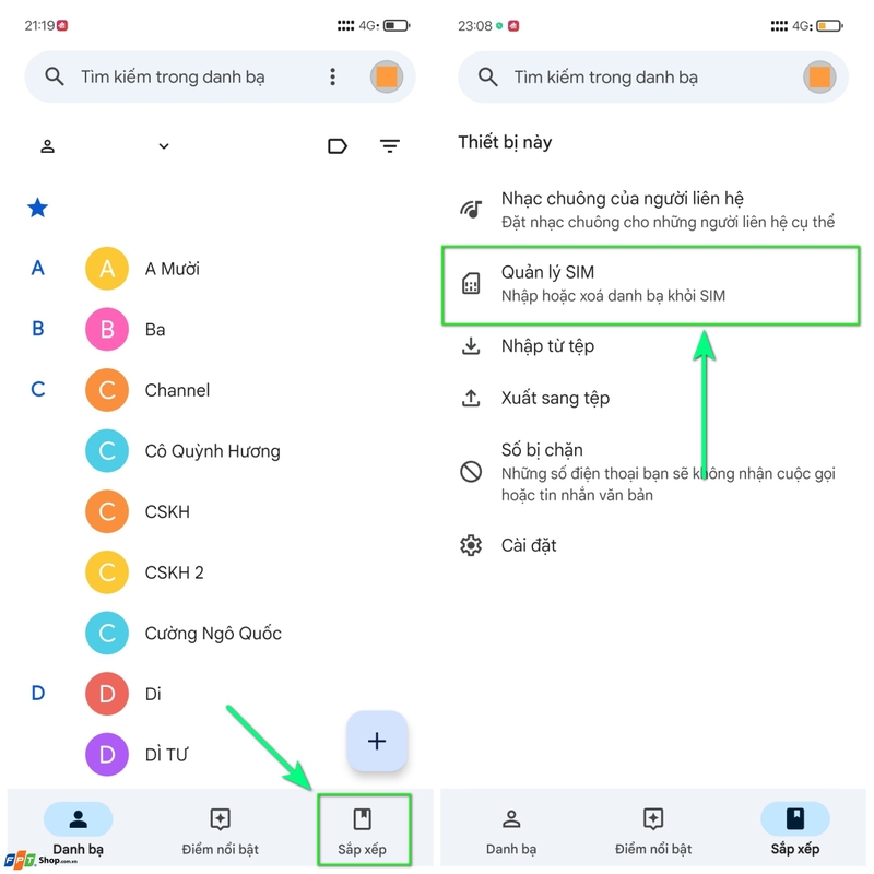 Google Contacts 4