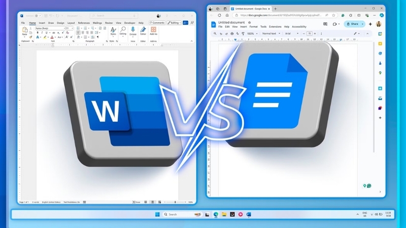 Tổng quan về Google Docs và Microsoft Word