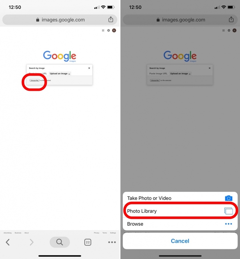 tim kiem bang hinh anh tren dien thoai android