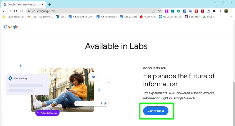 google search labs là gì 2
