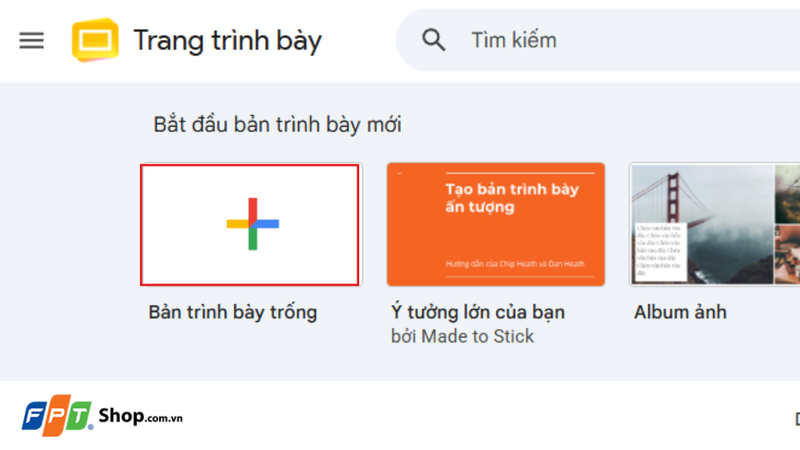 Hướng dẫn sử dụng Google Slides nhanh chóng 1