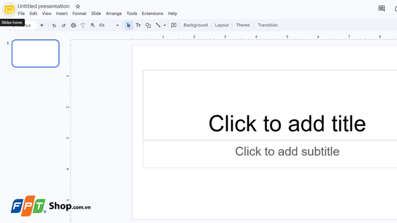 Hướng dẫn sử dụng Google Slides nhanh chóng 2
