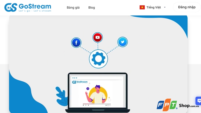 GoStream là một nền tảng/ứng dụng livestream trực tuyến