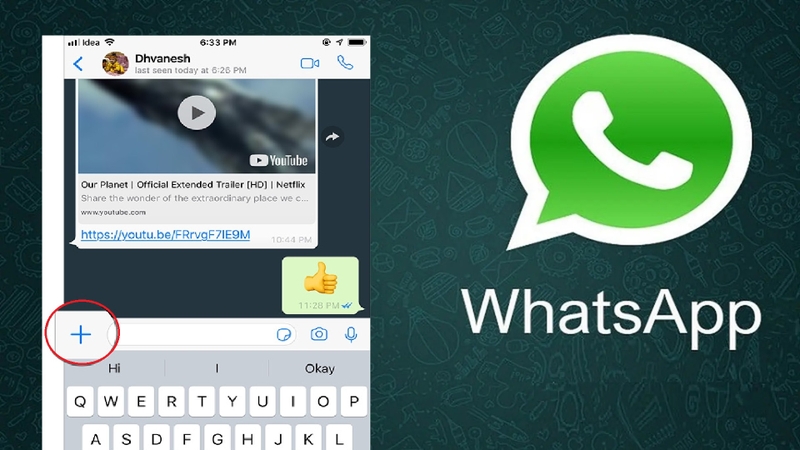 gửi nhiều hình ảnh cùng lúc trên WhatsApp 2