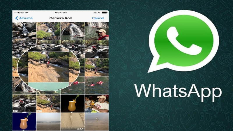 gửi nhiều hình ảnh cùng lúc trên WhatsApp 4