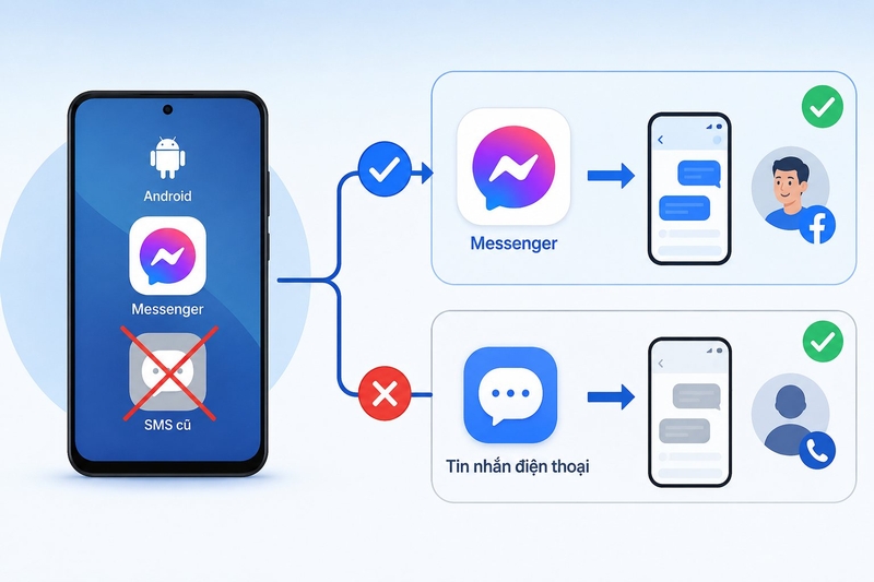 gửi tin nhắn từ facebook đến điện thoại ảnh 2