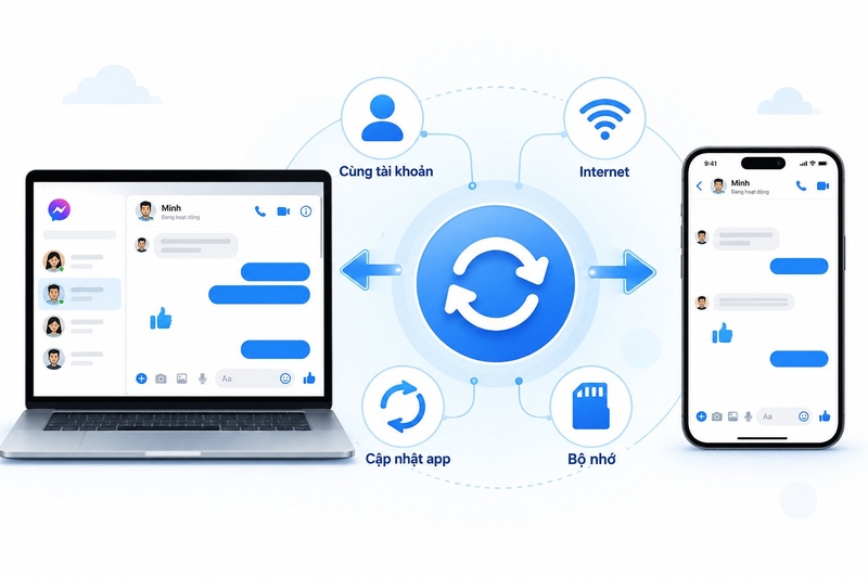 gửi tin nhắn từ facebook đến điện thoại ảnh 5