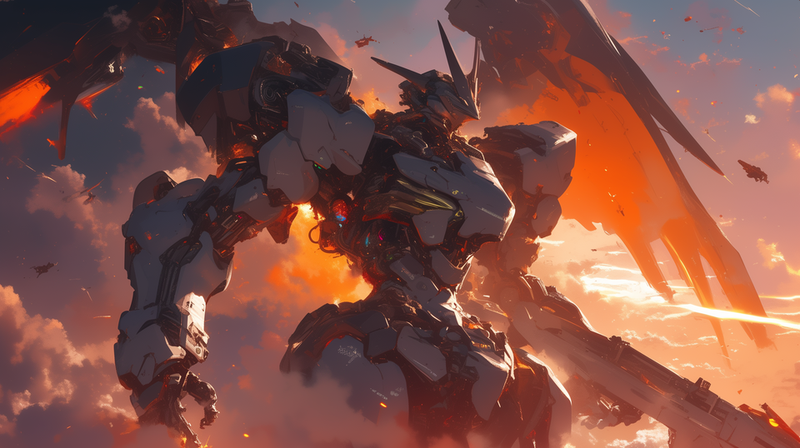 Hình nền Gundam 4K đẹp mắt