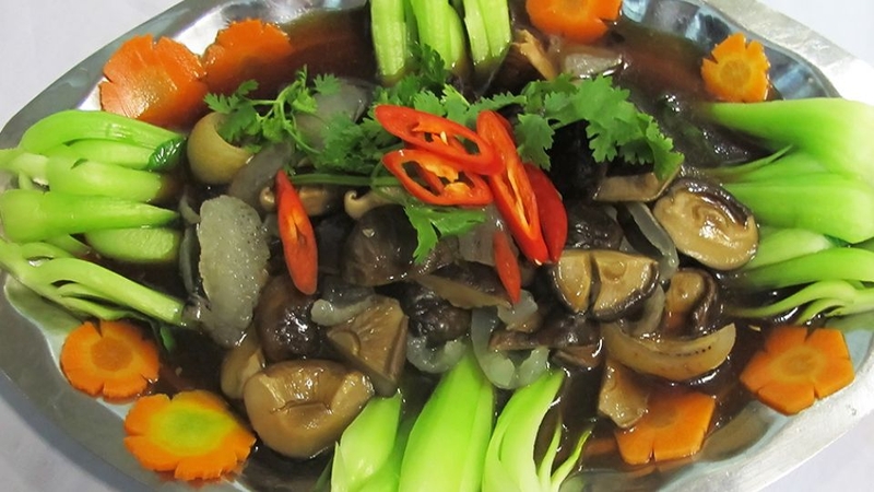 Cách nấu món hải sâm xào cải thìa