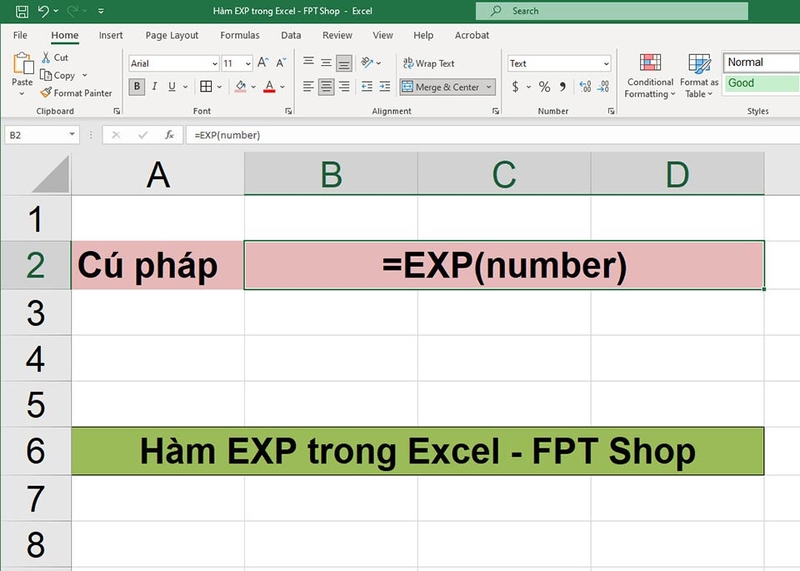 Hàm EXP - 03