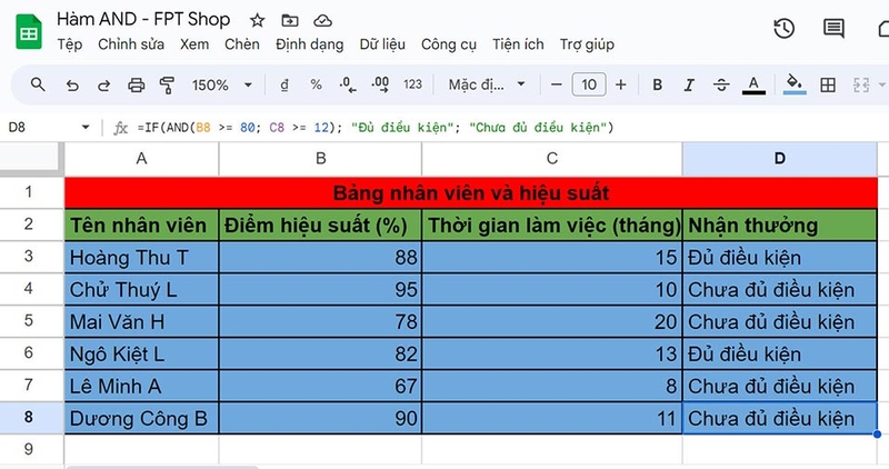 Hàm AND - 06