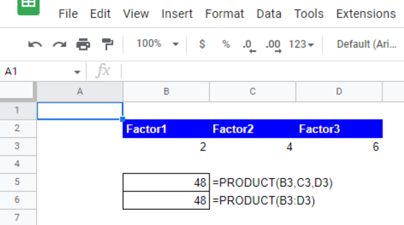 hàm nhân trong google sheet ảnh 8
