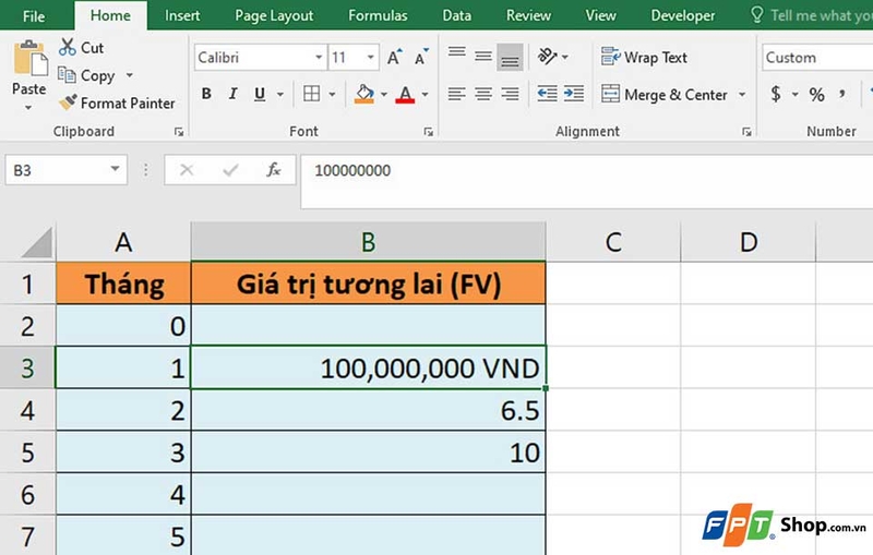 Cách dùng hàm POWER trong Excel - 10