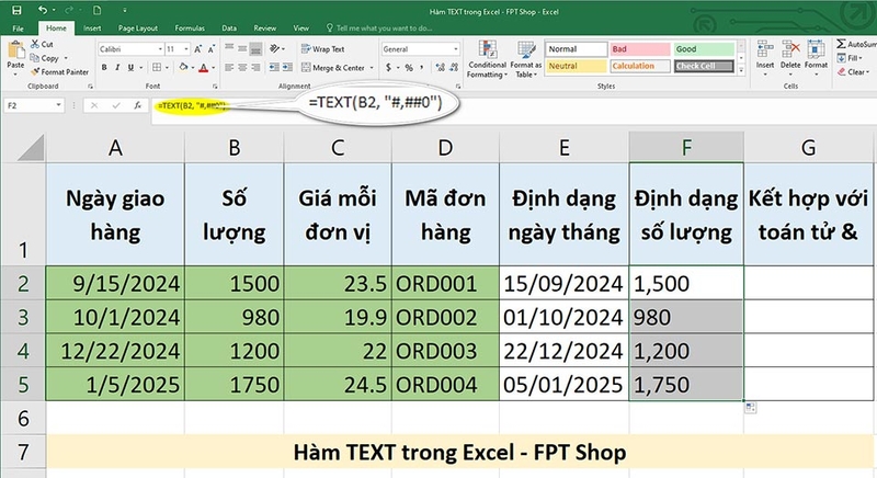 Hàm TEXT - 06