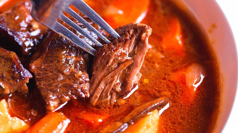 hầm thịt bò nhanh mềm 4