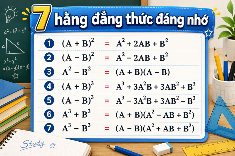 Hằng đẳng thức 1