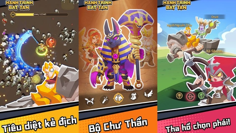 Gameplay trò chơi Hành Trình Bất Tận