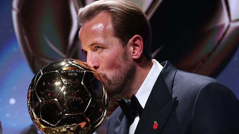 Harry Kane giành Quả Bóng Vàng 2026