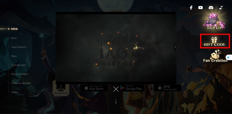 Hướng dẫn nhập code Harry Potter: Phép Thuật Thức Tỉnh mới nhất