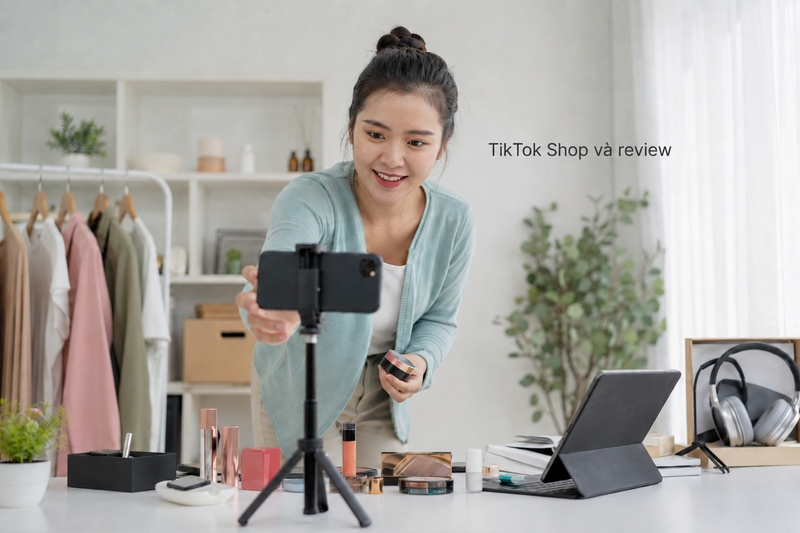 Hashtag bán hàng và TikTok Shop
