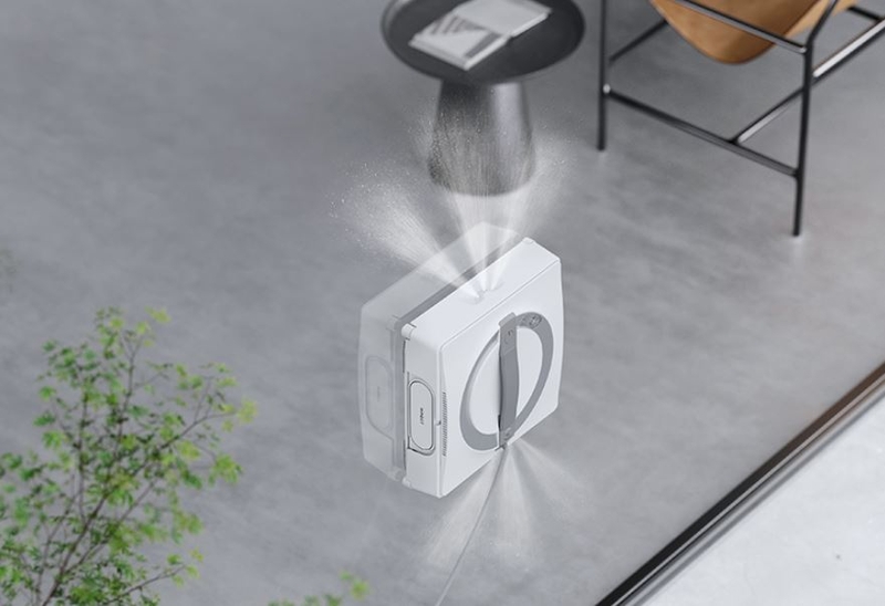 Hệ thống an toàn chống rơi trên robot lau kính 1