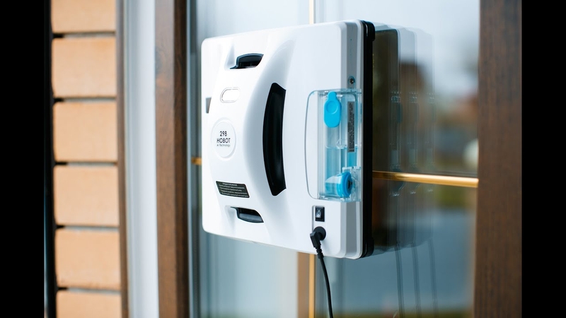 Hệ thống an toàn chống rơi trên robot lau kính 5