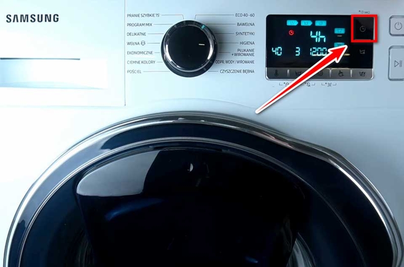 Hẹn giờ máy giặt Samsung - 05