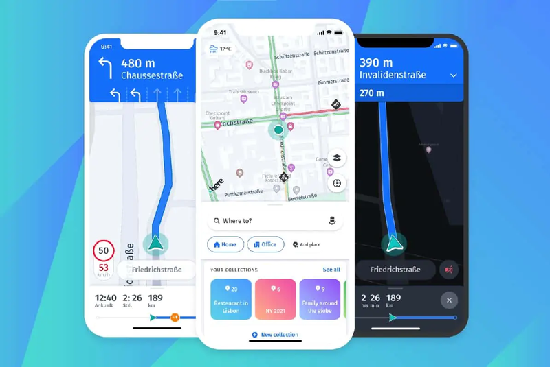 ứng dụng HERE WeGo 6