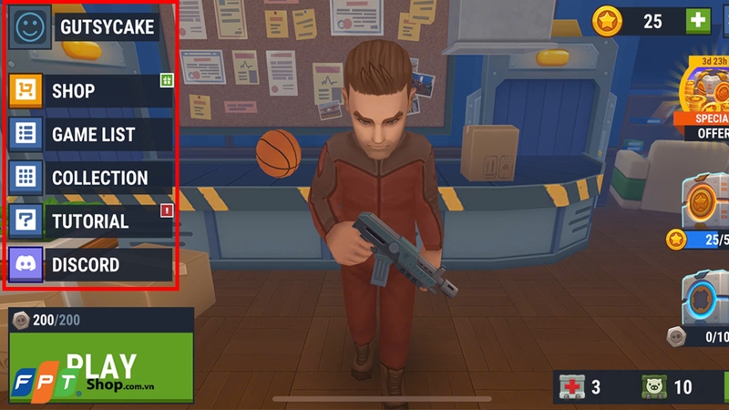 Khám phá giao diện Hide Online