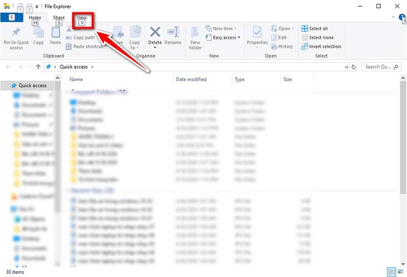 cách hiện file ẩn trong Win 10 - 04