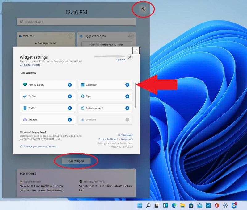 hiển thị đồng hồ trên desktop win 11 hình 6