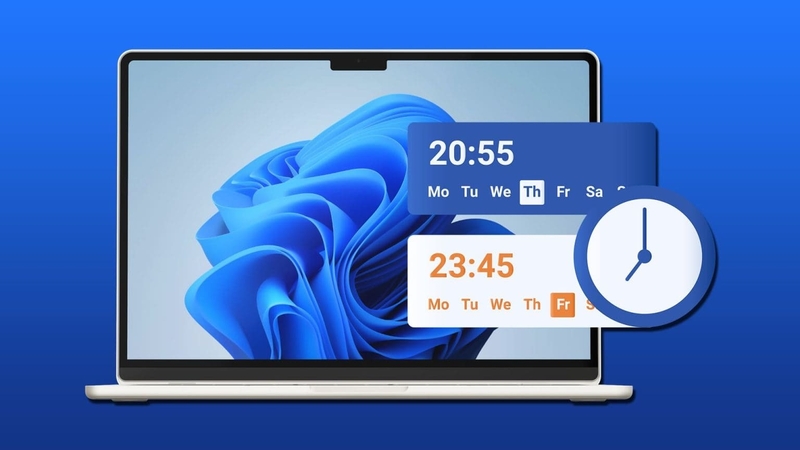 hiển thị đồng hồ trên desktop win 11 hình 8