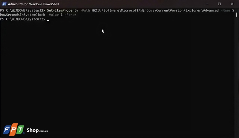 Hiển thị giây trên đồng hồ Win 11 - 02