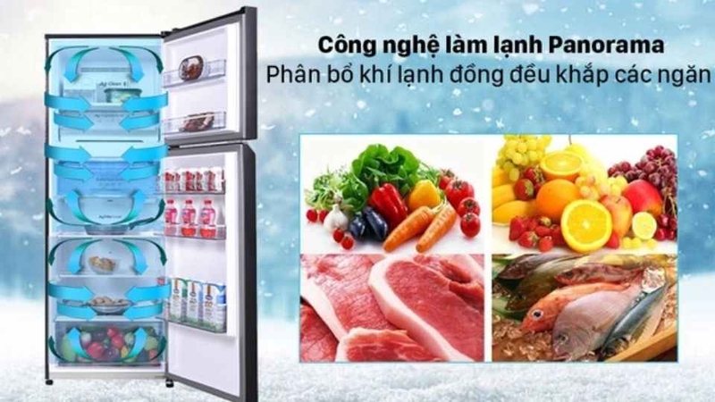Công nghệ làm lạnh giúp bảo quản thực phẩm hiệu quả