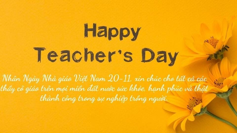 Nhiều lời chúc nhân ngày Nhà giáo Việt Nam