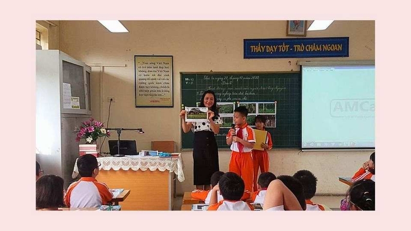 Hình ảnh đẹp về mái trường, thầy cô giáo