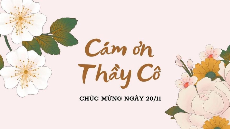 Ý nghĩa của những hình ảnh nhân ngày 20/11