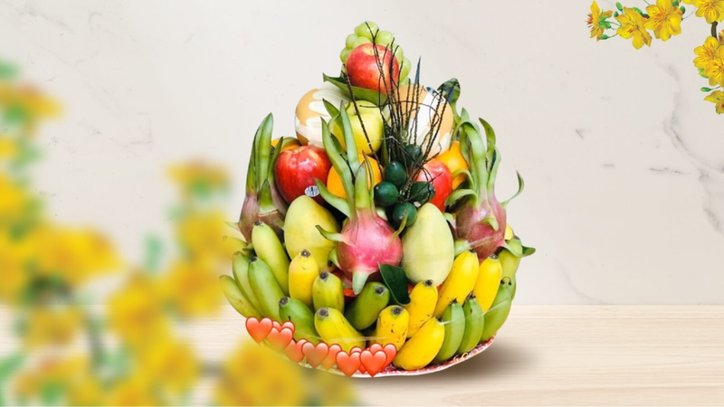 hình ảnh mâm ngũ quả đẹp nhất 9