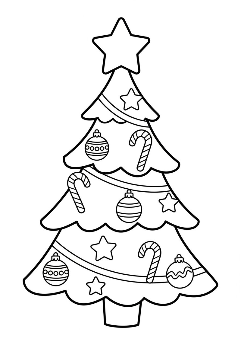 hình cây thông Noel hình 14