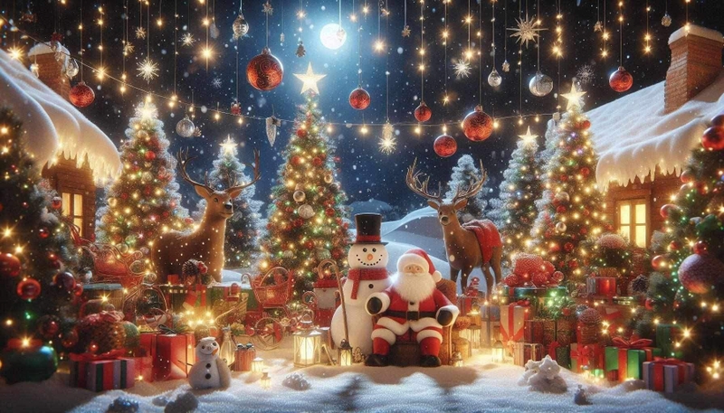 hình cây thông Noel hình 6