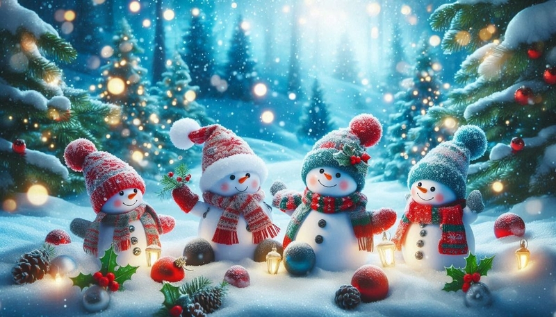 hình cây thông Noel hình 7