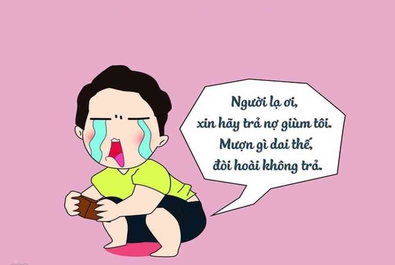 hình chế đòi nợ khéo 6