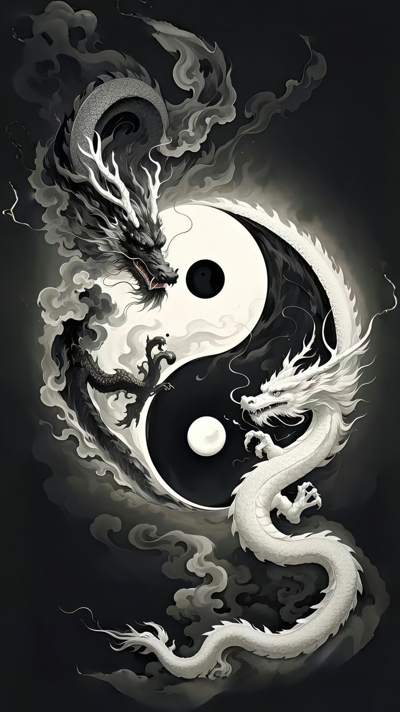 hình nền Âm Dương hình 16