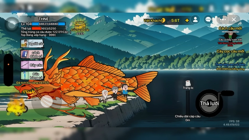 hình nền Câu Cá Vạn Cân hình 3